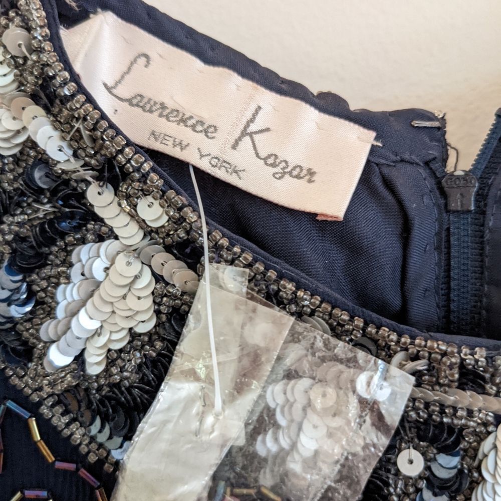 Vintage Laurence Kazar Sequin Dress